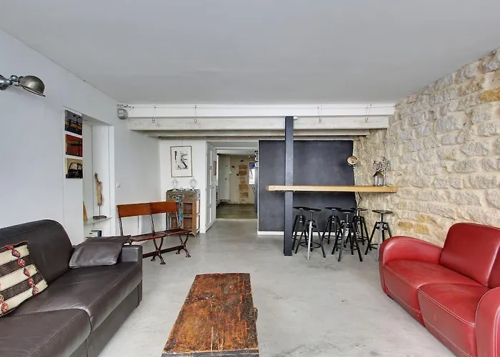 Large Duplex Le Marais 公寓 巴黎